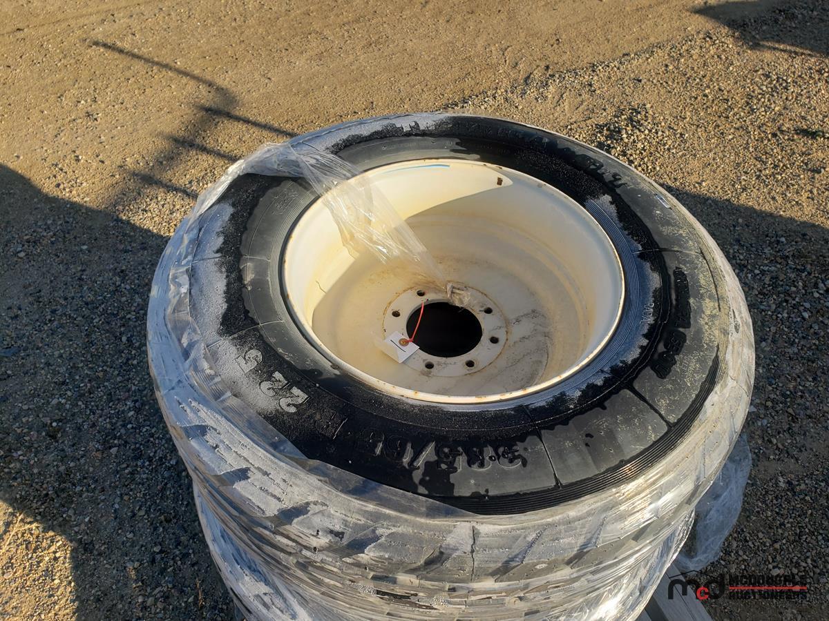 (2) 385/65 - R22.5 Tires w/ Rims