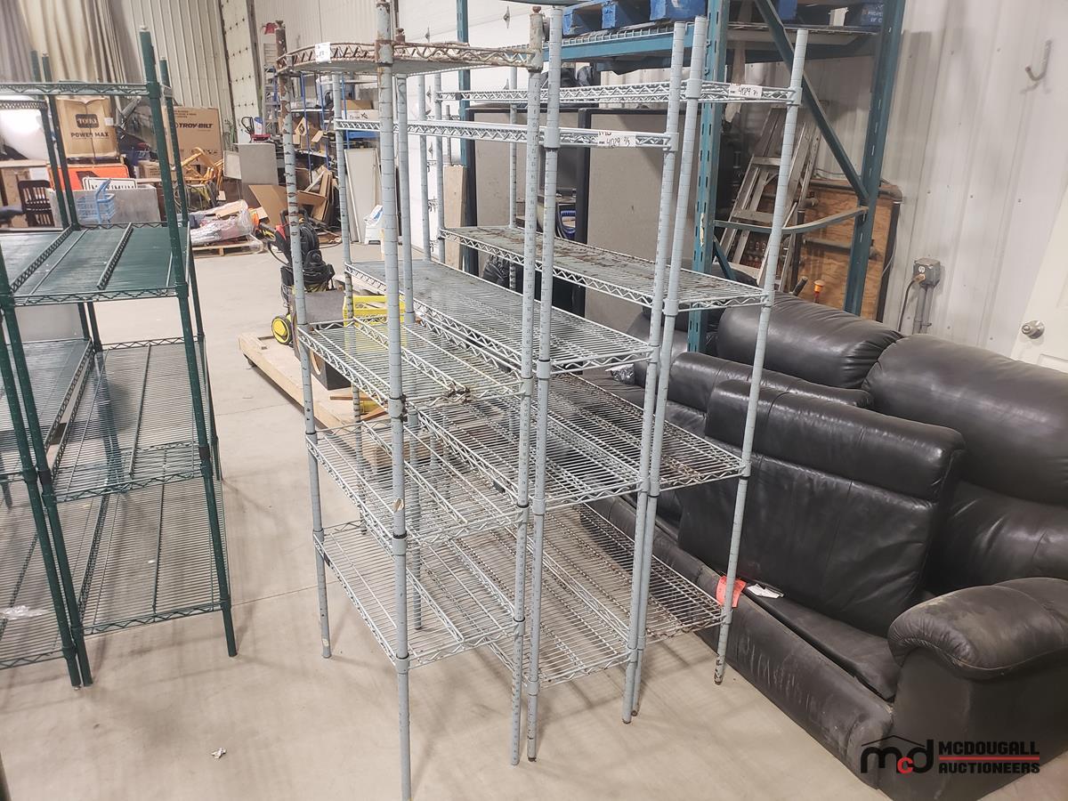(3) Wire Racks (Assorted Sizes)