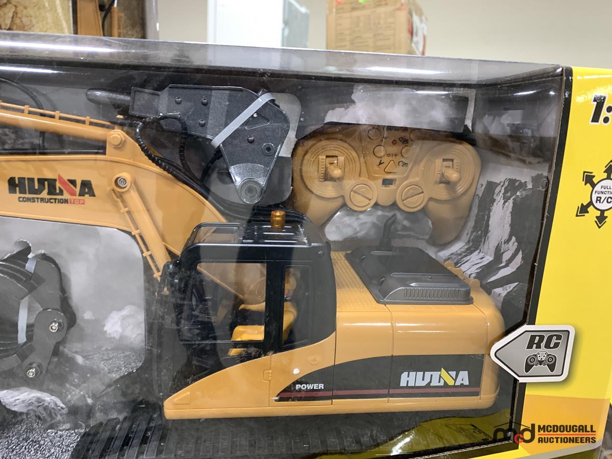 Hulna 11-CH and 15-CH Excavator Full Function RCs