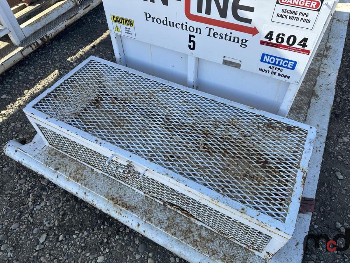 Skid Mounted Pipe Storage Rack