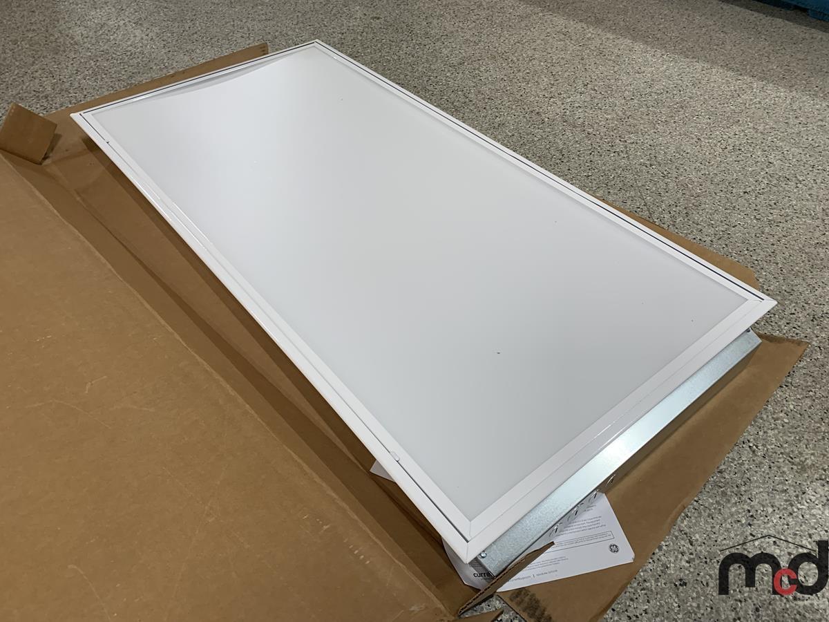 (2) GE (4' x 2') LED 37W Light Fixtures