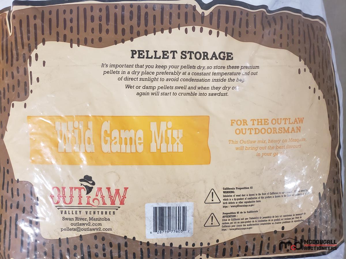 Outlaw X Exploding Target Mix Bag of Outlaw BBQ Pellets - Wild Game Mix - Must Take 10 Times the Bid ...