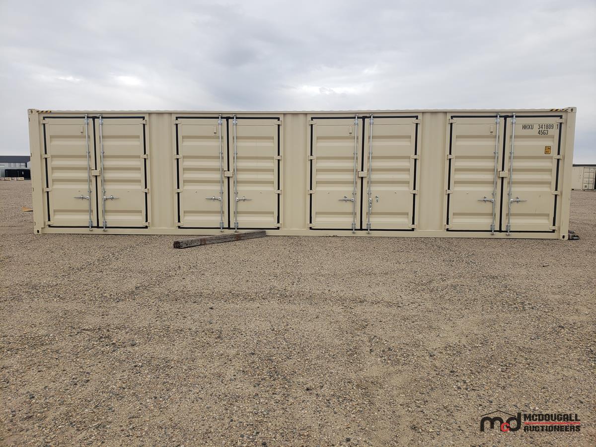 2025 40' Multi-Door Shipping Container