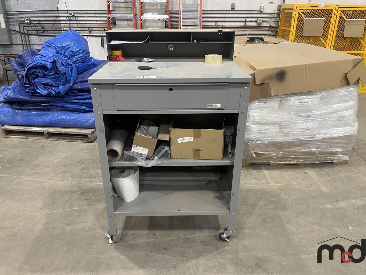 Uline Packaging Carts & Contents