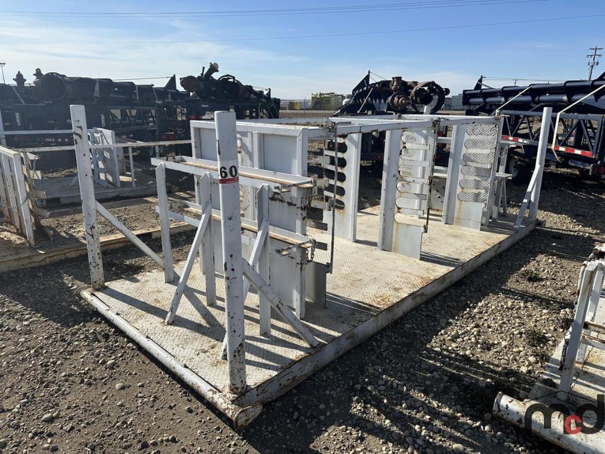 Skid Mounted Pipe Storage Rack