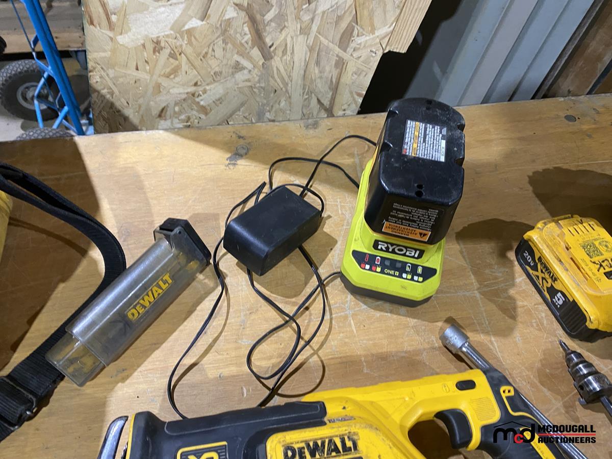 Assorted Power and Hand Tools
