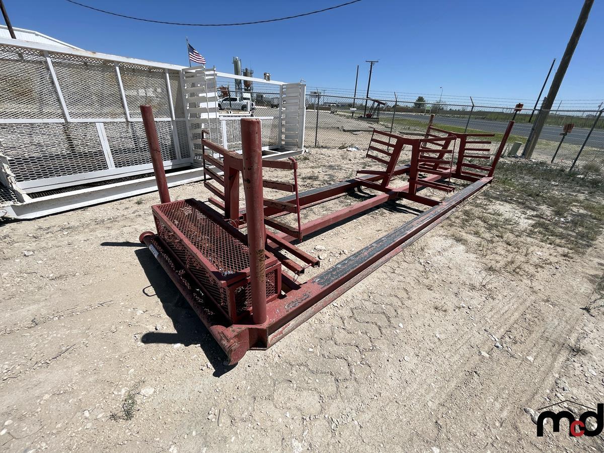 Skid Mounted Pipe Rack