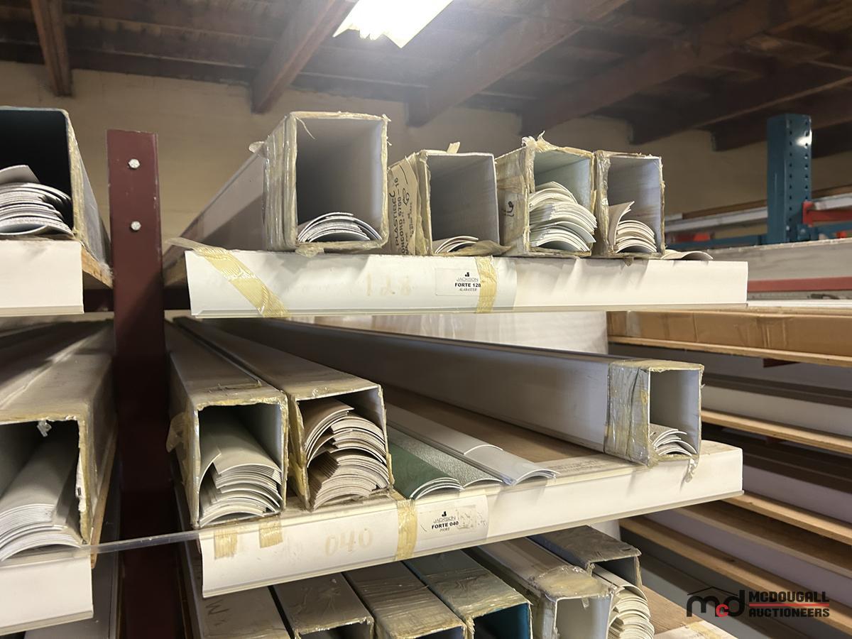 Contents of Racking Including Blind Slats
