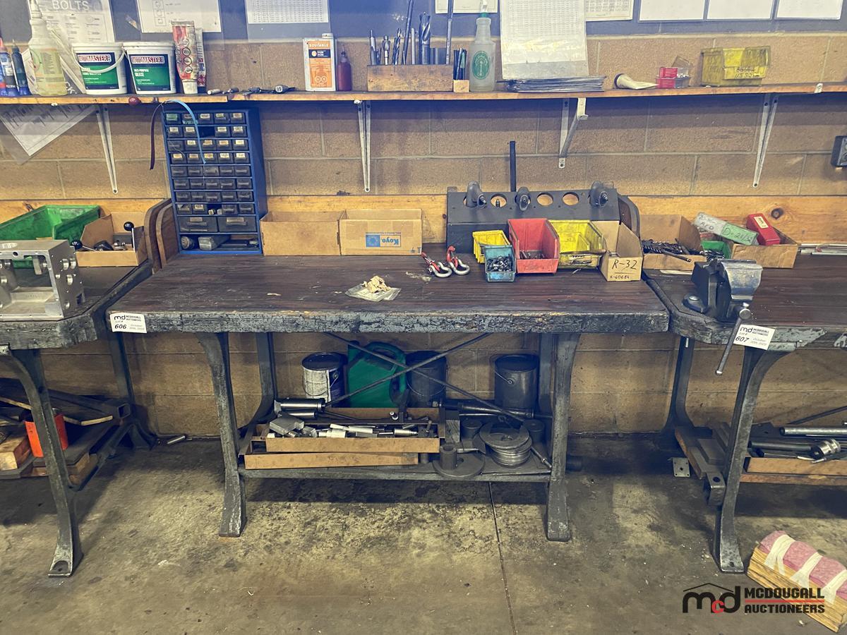 Work Table w/ Contents