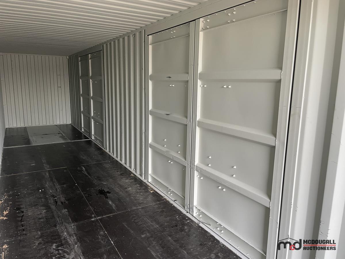2025 40' High Cube Multi-Door Shipping Container