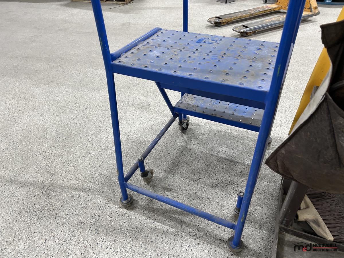 Janitor Cart & Rolling Ladder