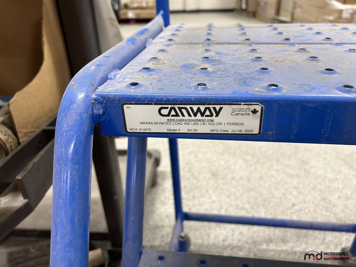 Janitor Cart & Rolling Ladder