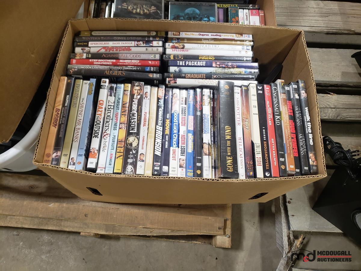 (2) Pallets w/ Monitor, 32