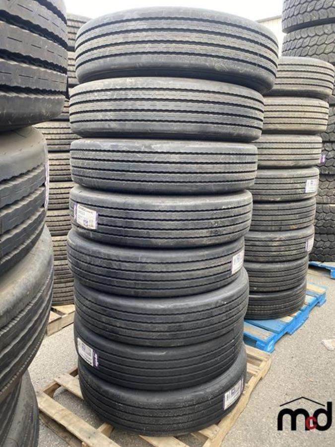 (8) Apollo Endu Combi RT Tires (11R22.5-16PR)