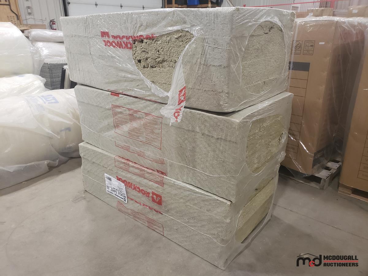 (3) Bundles of Rockwool Roxul Safe 55 Insulation (4