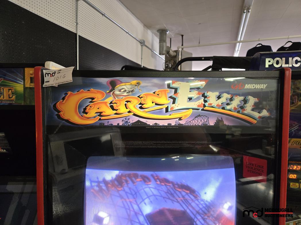 CarnEvil Shooter Arcade Machine