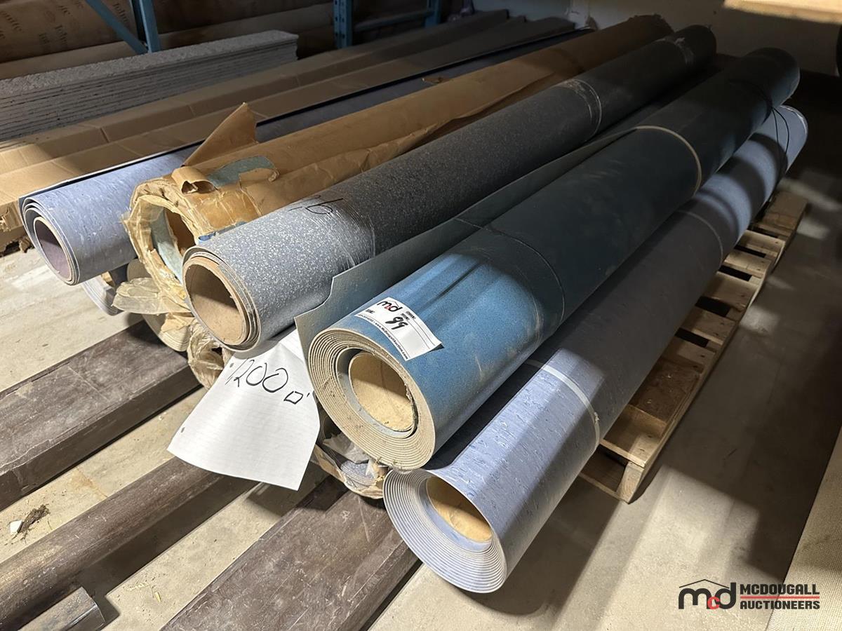 Pallet of Assorted Linoleum