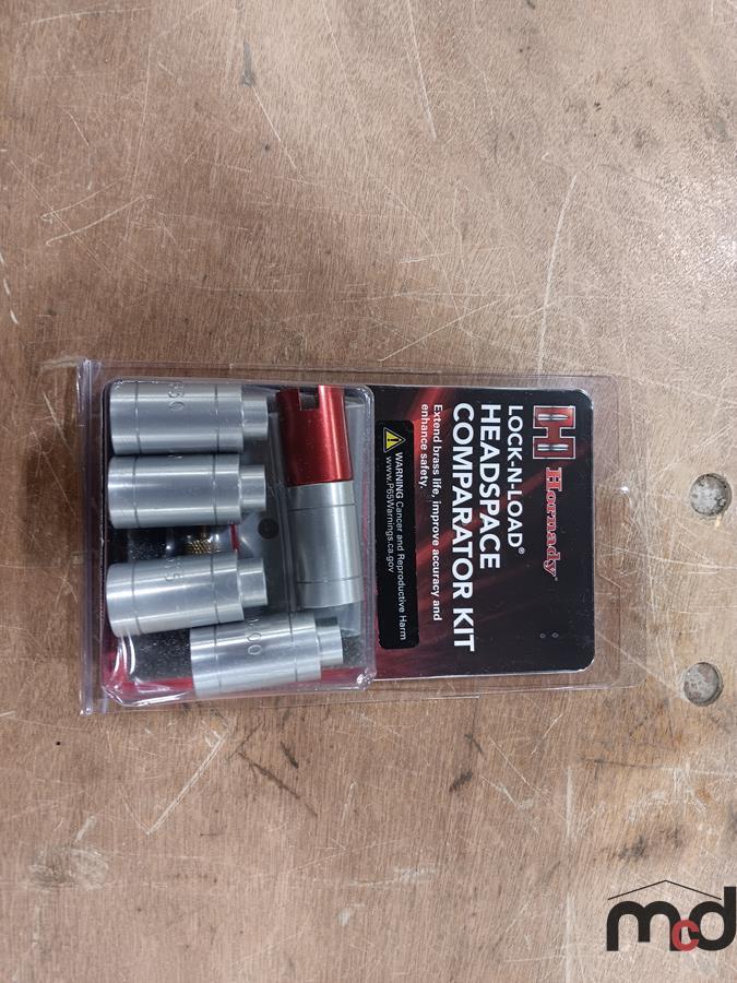Unused Bin of Gauges, Flip Scope Covers, Lock-N-Load Headspace ...