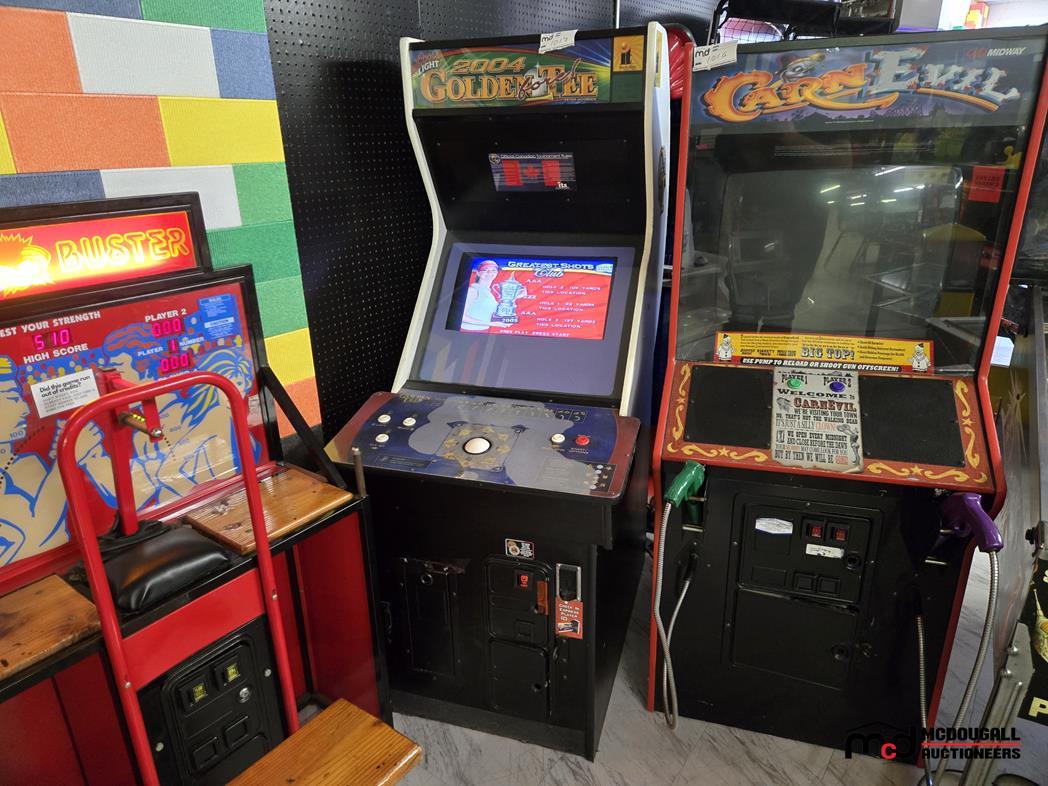 2004 Golden Tee Golf Arcade Machine