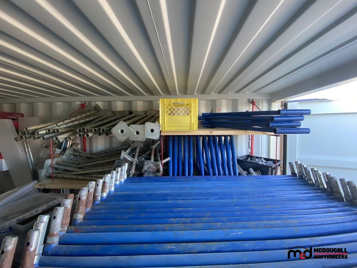 Scaffolding Equipment, Shipping Container Shelves, Platform, Poles ...