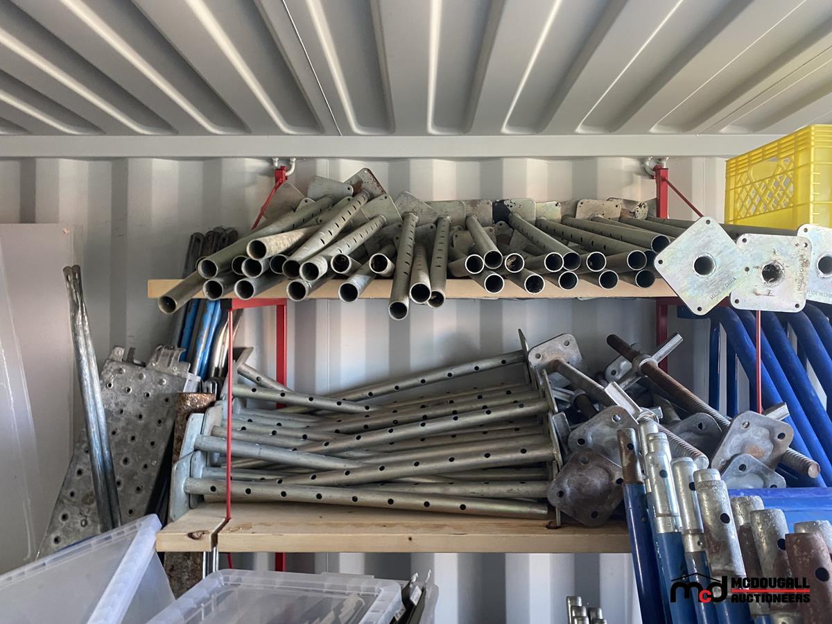 Scaffolding Equipment, Shipping Container Shelves, Platform, Poles ...