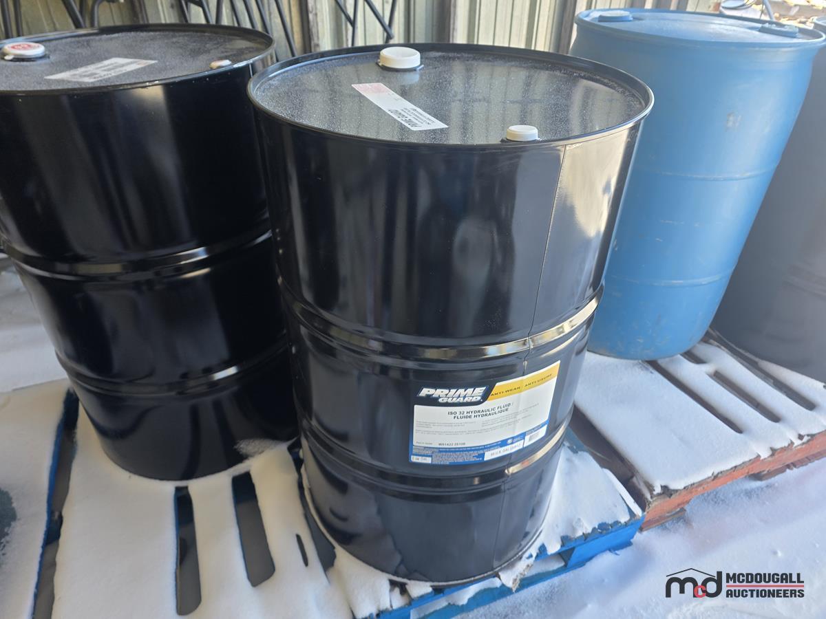 55-Gallon Prime Guard ISO 32 Hydraulic Fluid Drum (Located in ...