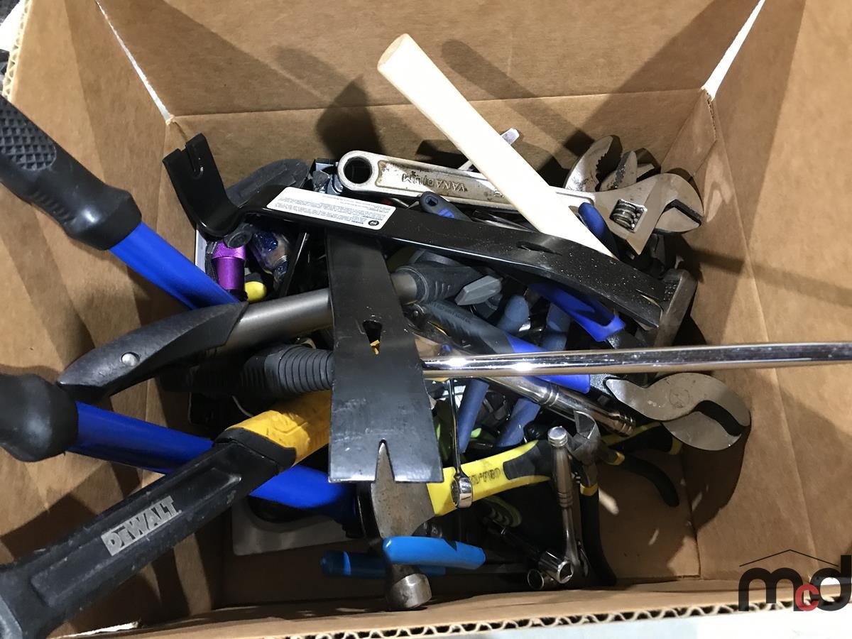 Box of Assorted Tools