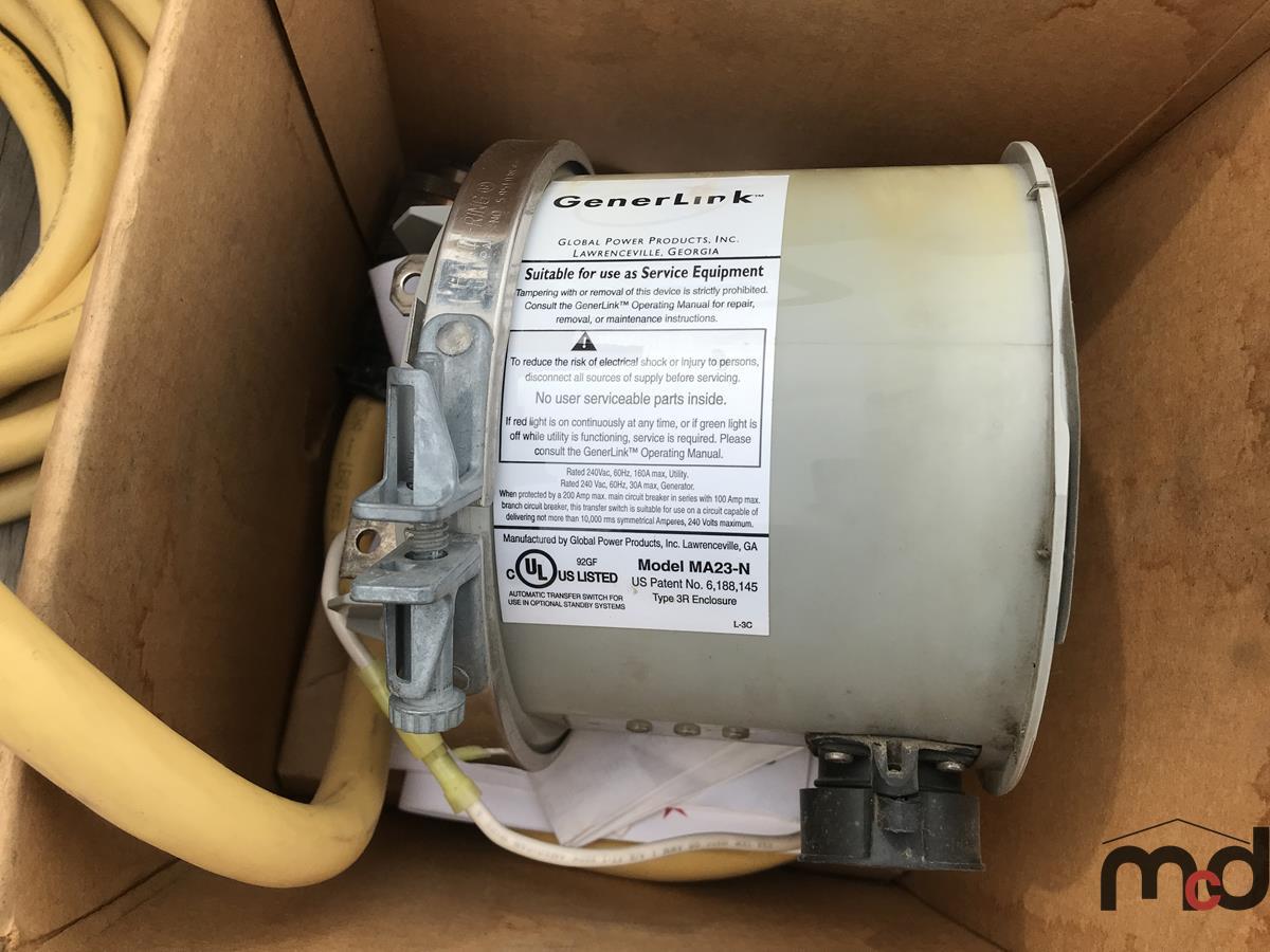 Engine and GenerLink Amp Meter