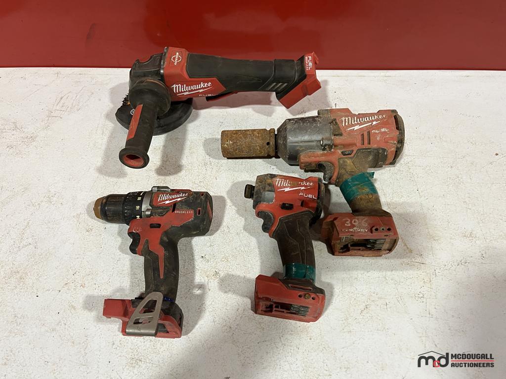 Assorted Milwaukee Tools