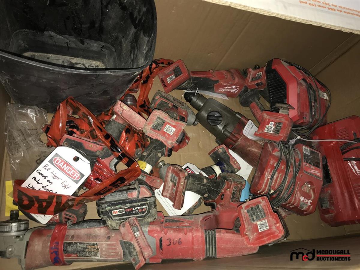Safety Equipment, Disassembled Power Tools & More