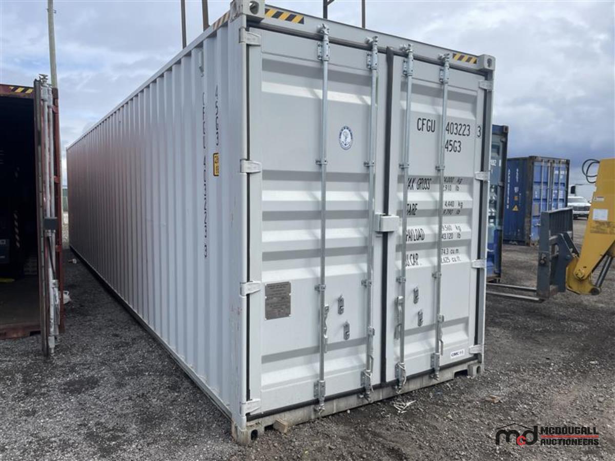 2024 40' High Cube Multi-Door Shipping Container