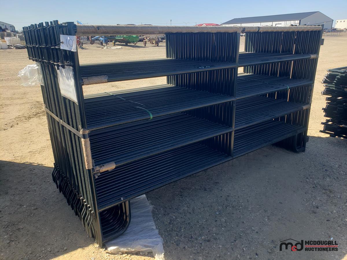 (1) Bundle of Livestock 24-Piece Corral Panels (Approx. 110