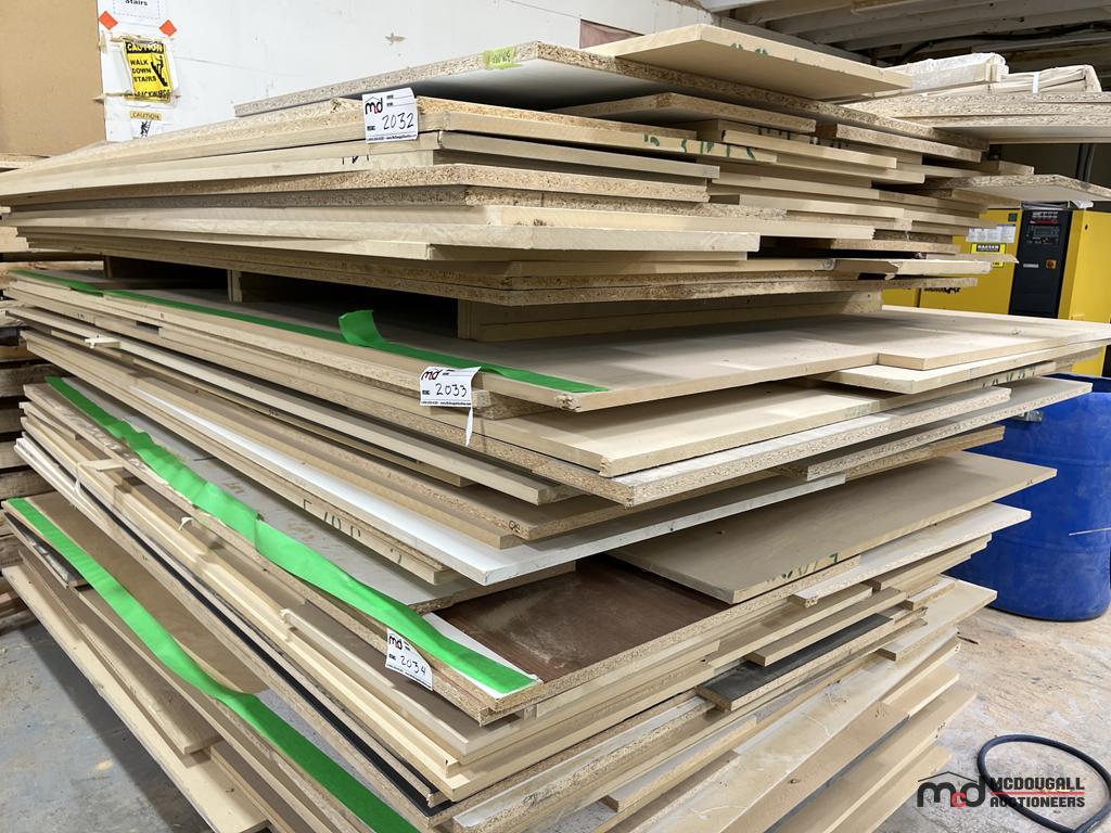 Assorted Cabinet Boards