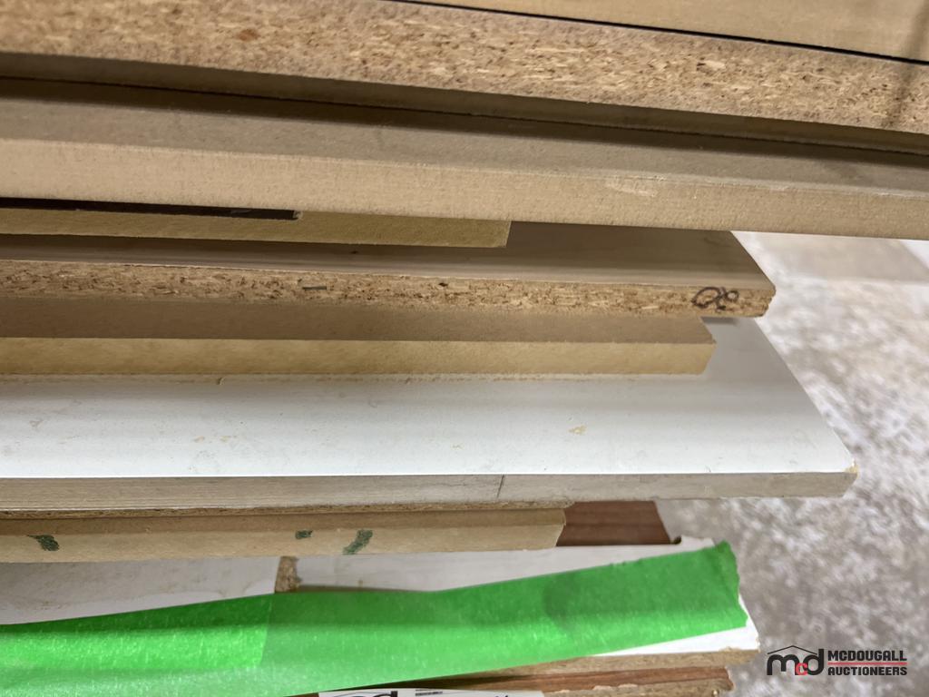 Assorted Cabinet Boards