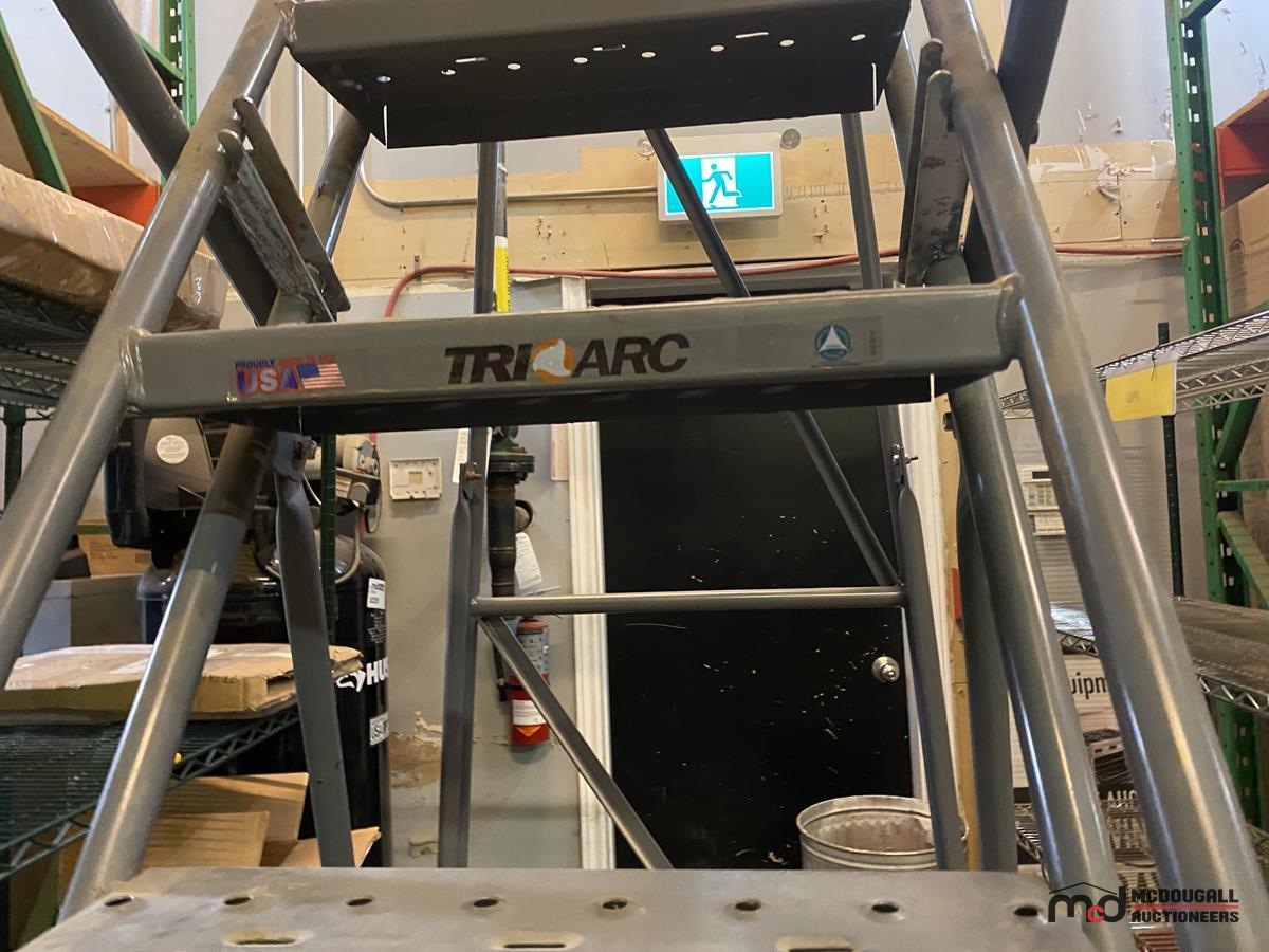 Tri Arc 10-Step Rolling Ladder