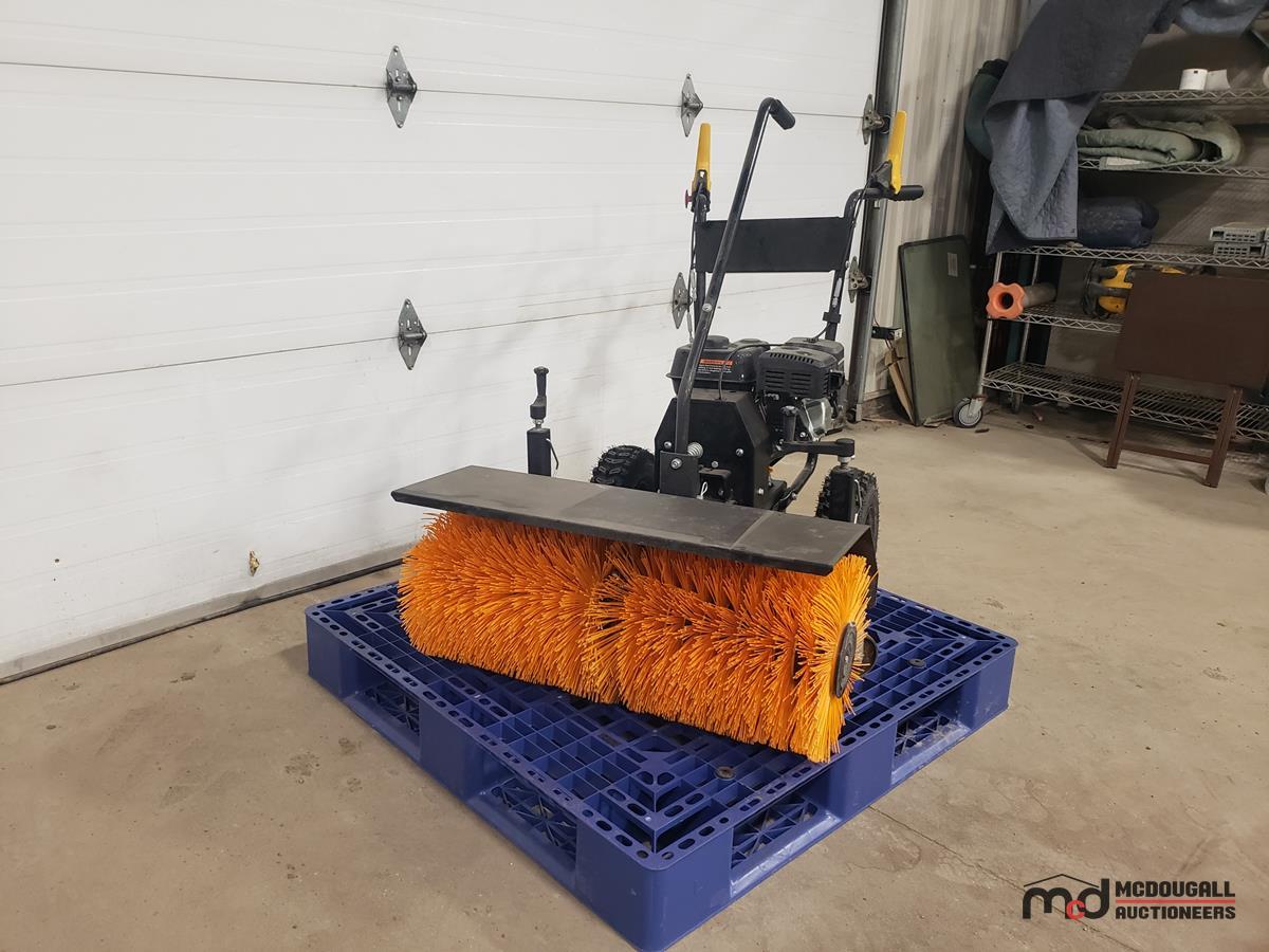 Walk-Behind Snow/Ground Sweeper