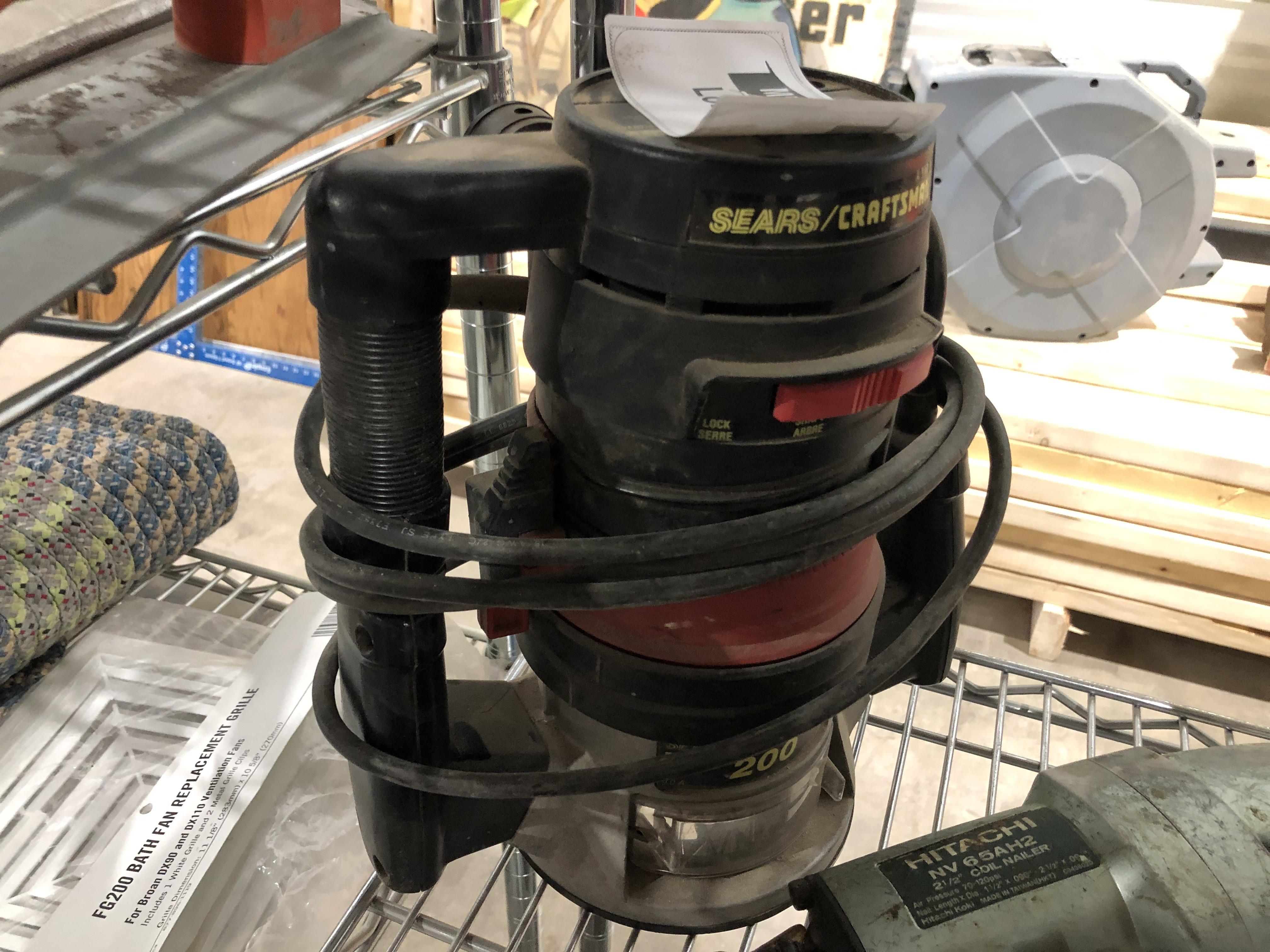 Router, Drill & Coil Nailer