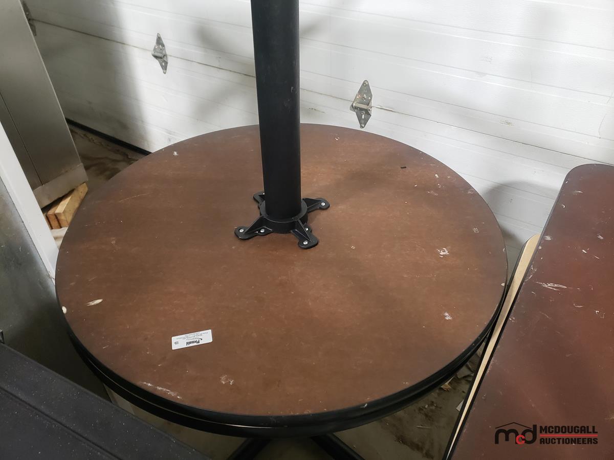 Two Round Table (2) Rectangle Tables & (2) Round Tables