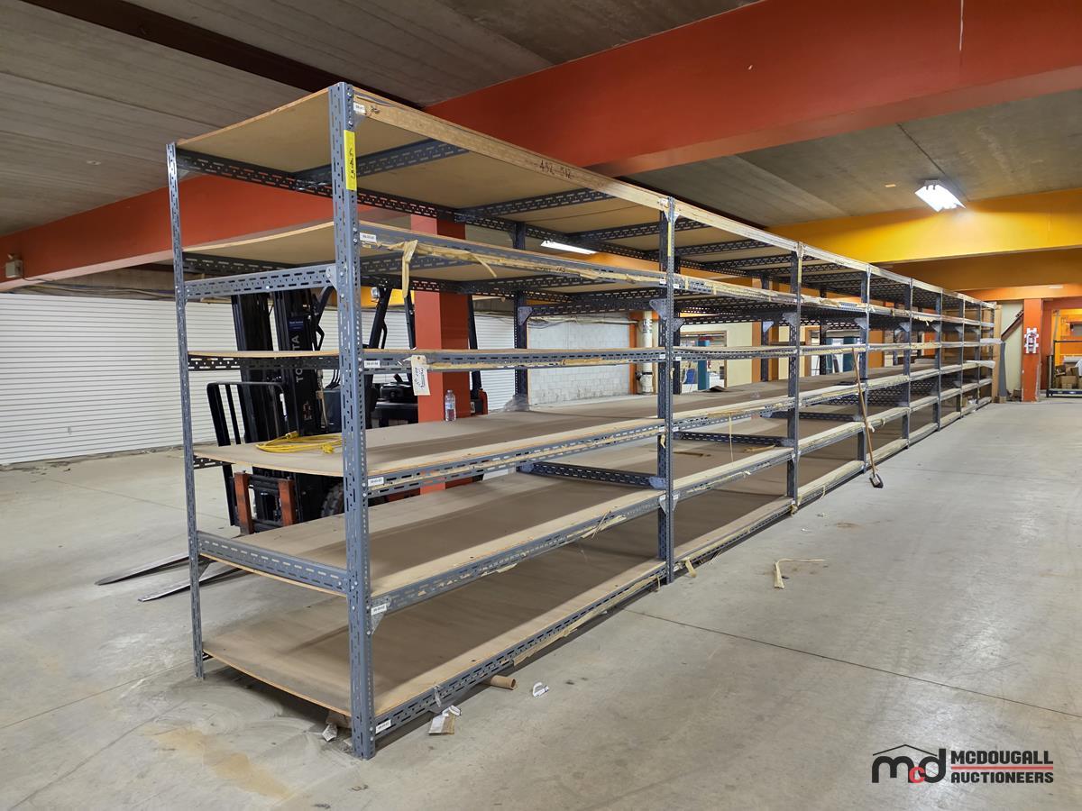 (8) Sections of Pallet Racking (64'7''x4'x8')