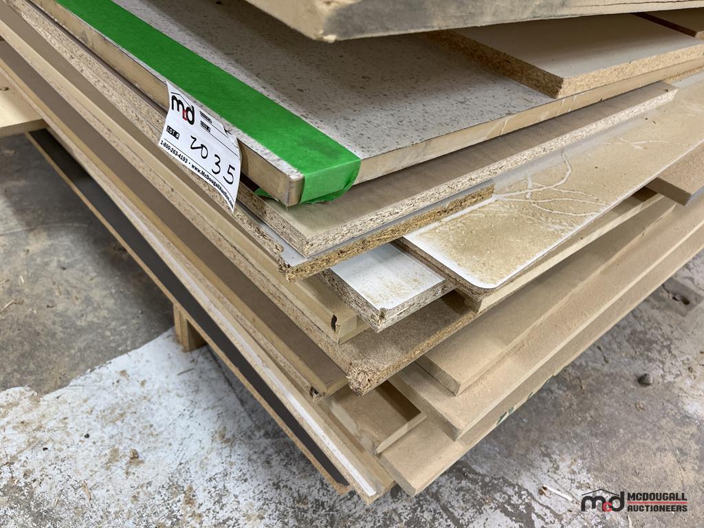 Assorted Cabinet Boards
