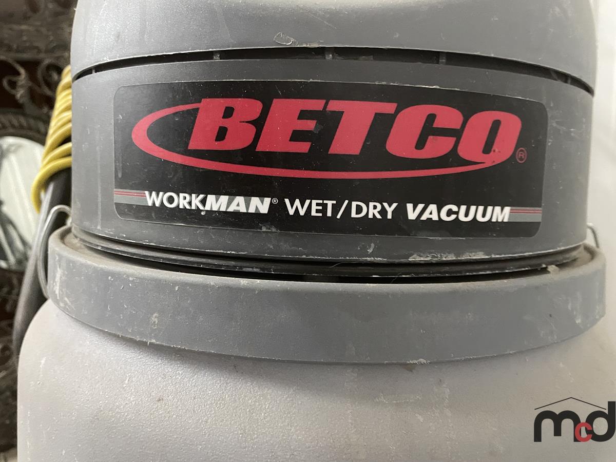 Betco Workman 10-Gallon Wet/Dry Vacuum