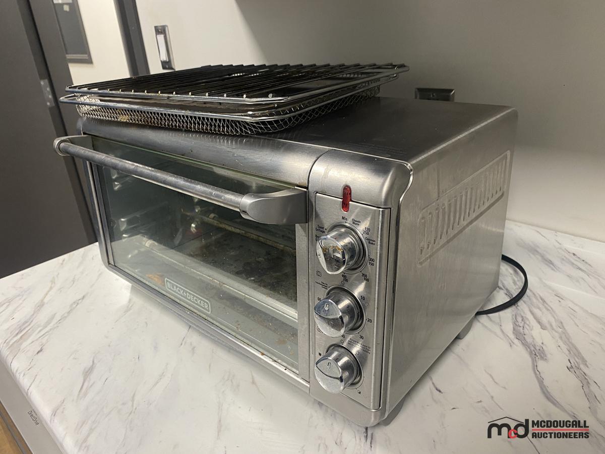 LG Microwave & Black and Decker Toaster Oven