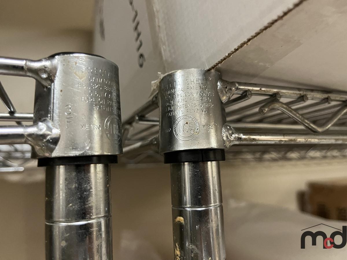(2) Chrome Racks