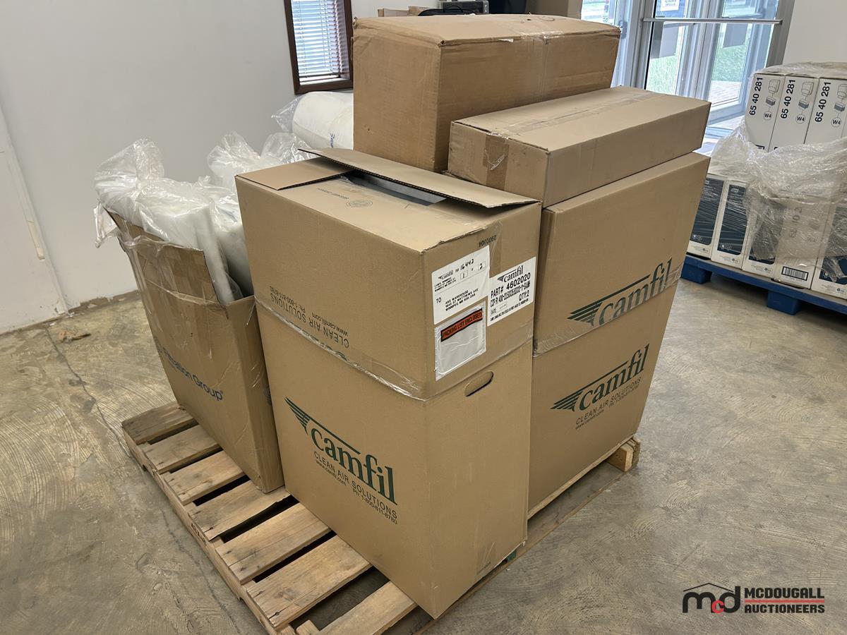 Pallet of Camfil Filters