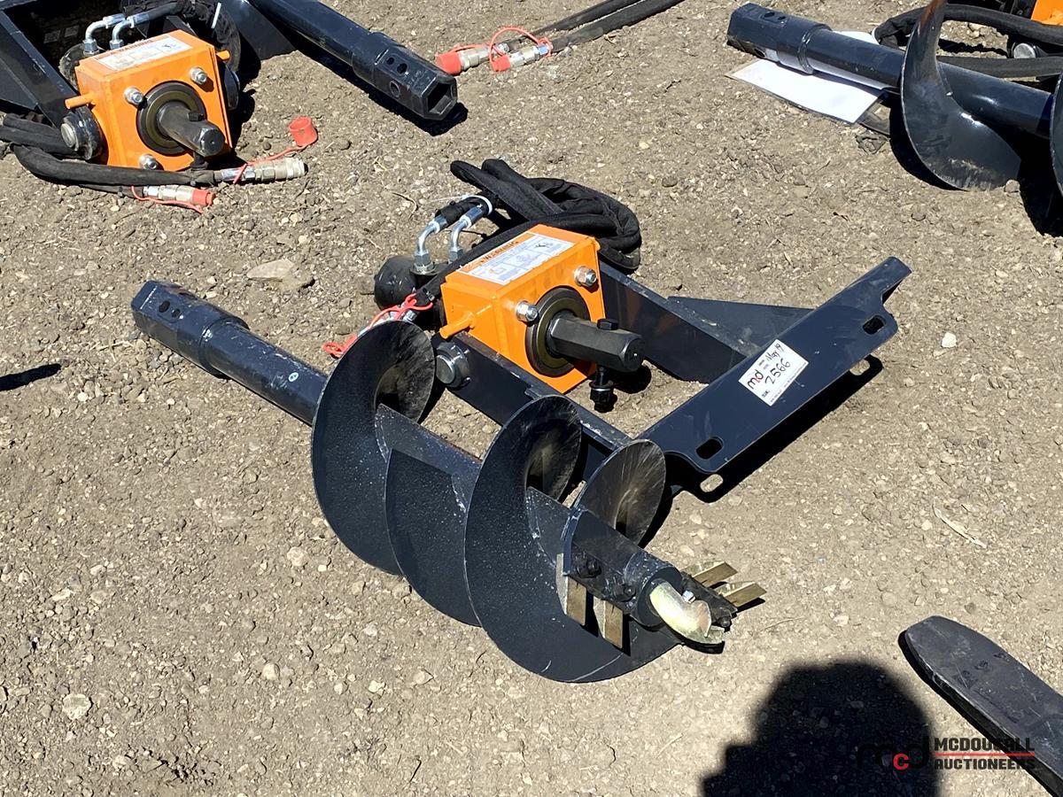 2025 Wolverine Mini Skid Steer Auger Driver & Bit Attachment