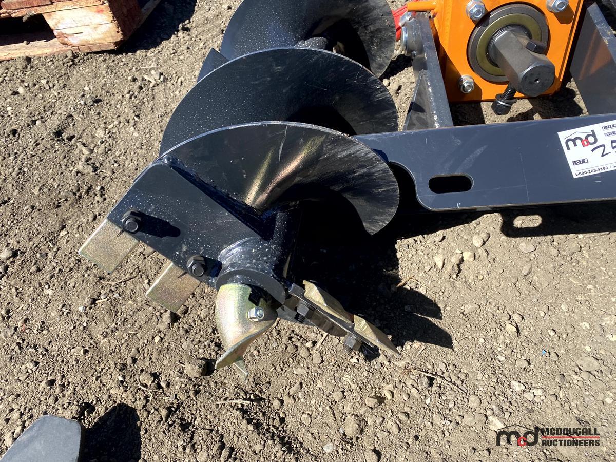 2025 Wolverine Mini Skid Steer Auger Driver & Bit Attachment