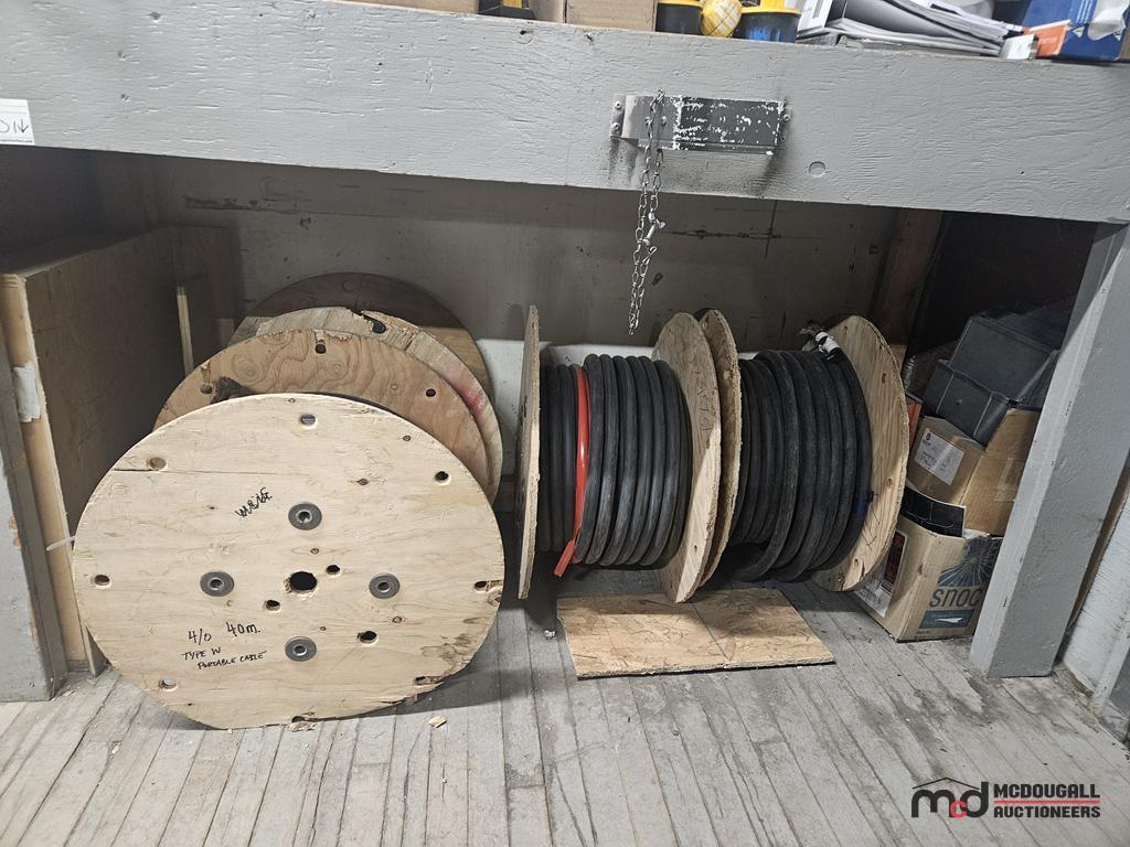 Cable and Contents Under Table