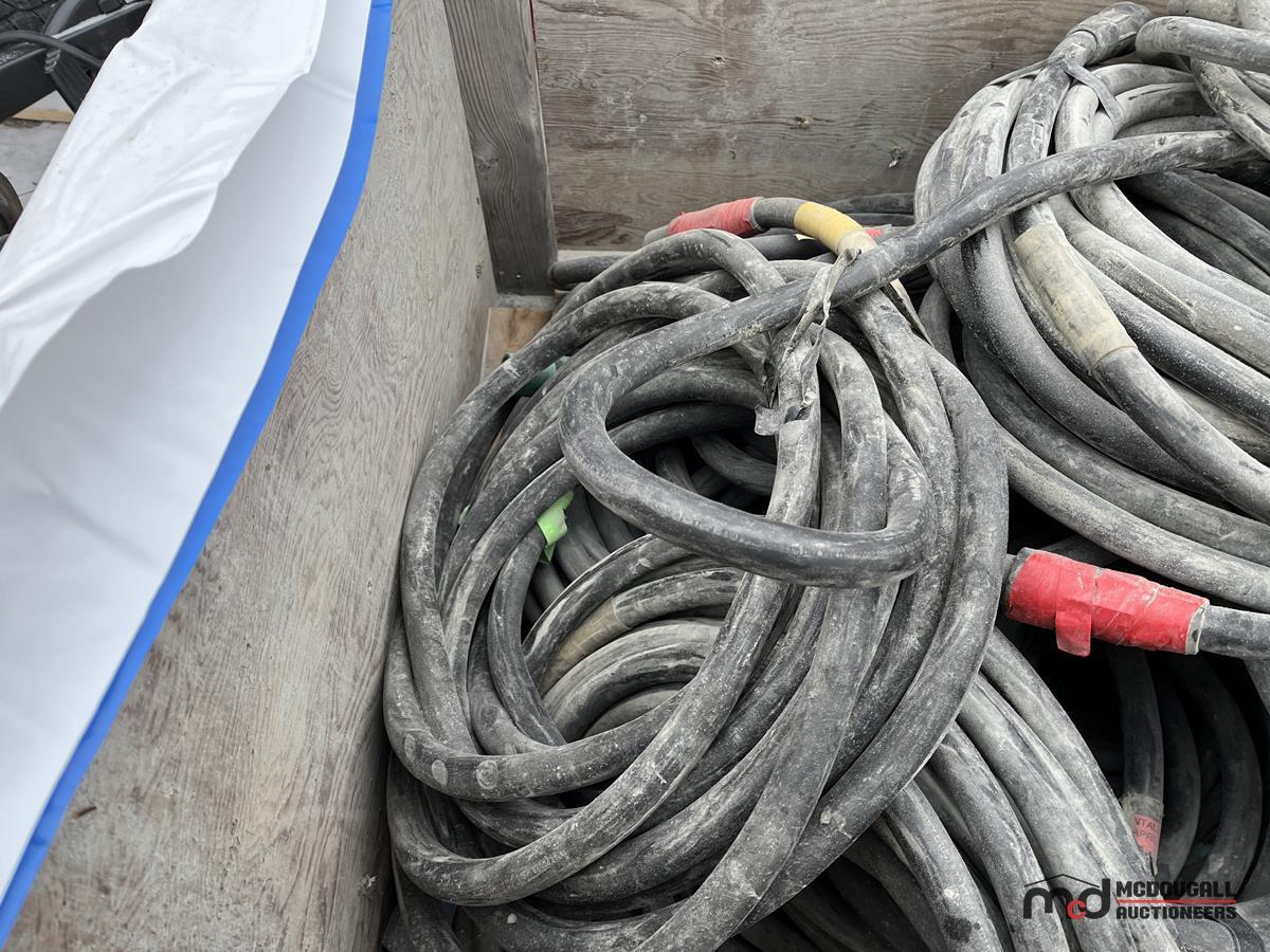 Crate of Portable Power Cable