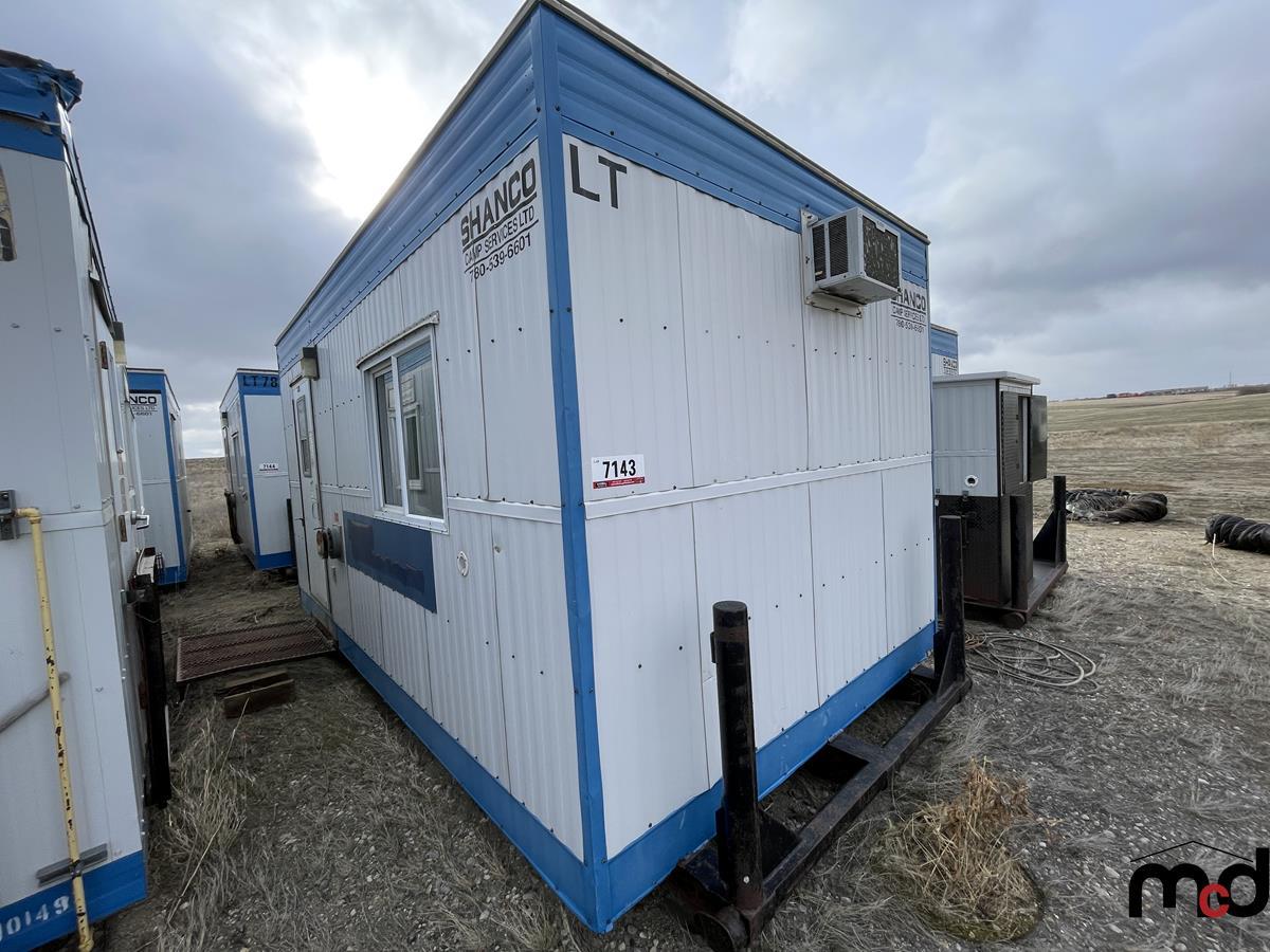2001 Shanco 10'x18' Skid Mounted Office Shack