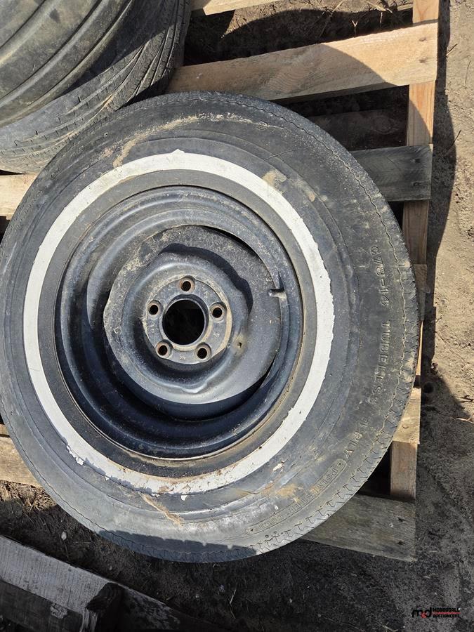 (4) Tires & Steel Wheels